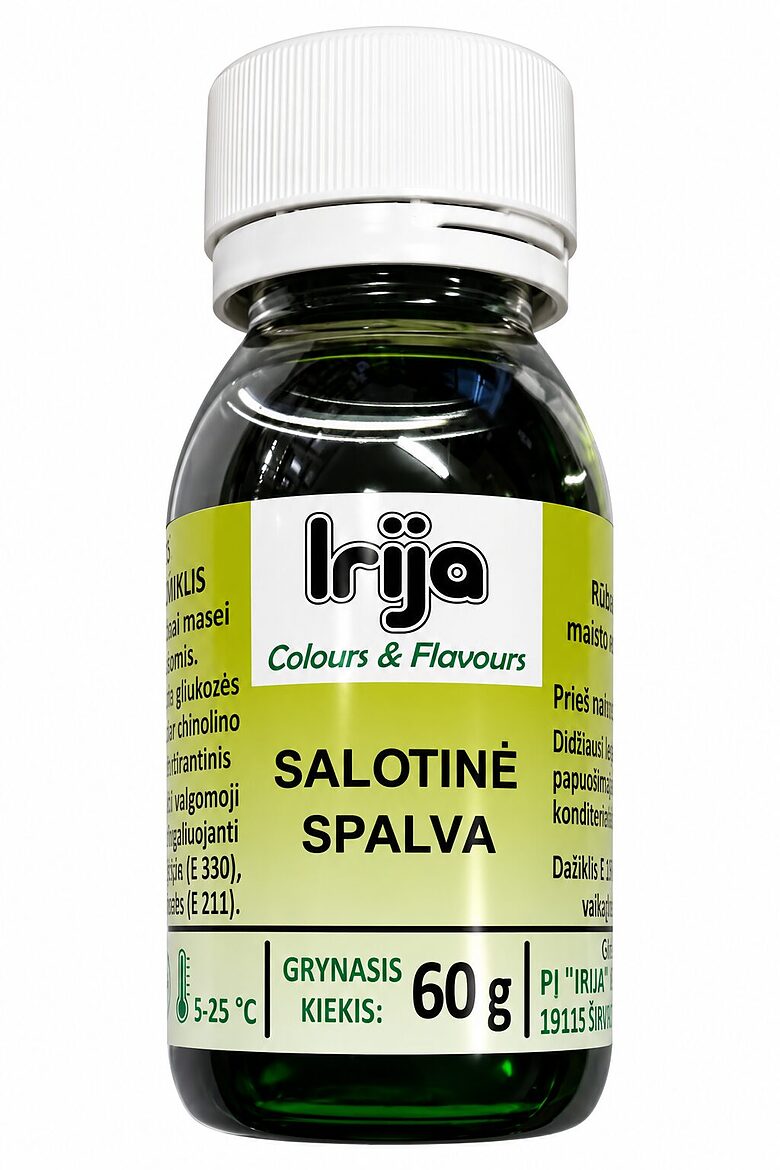 Salotinės spalvos maisto dažiklis šokoladui 60 g.