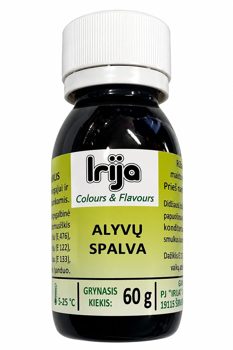 Alyvos spalvos maisto dažiklis šokoladui 60 g.
