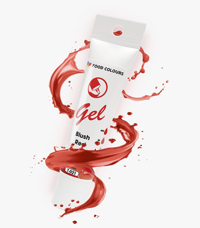Raudonos  -  spalvos geliniai dažai - Food Colours  30g