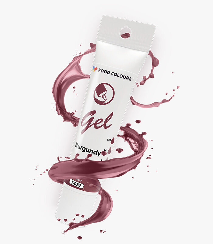 Burgundinės  -  spalvos geliniai dažai - Food Colours  30g