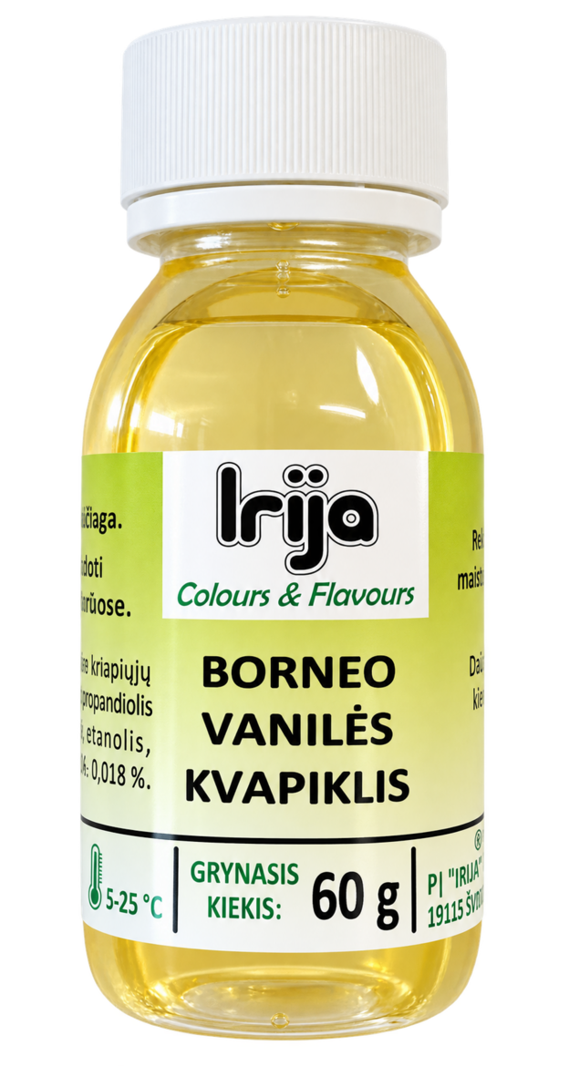 Borneo Vanilės kvapioji medžiaga 60g.