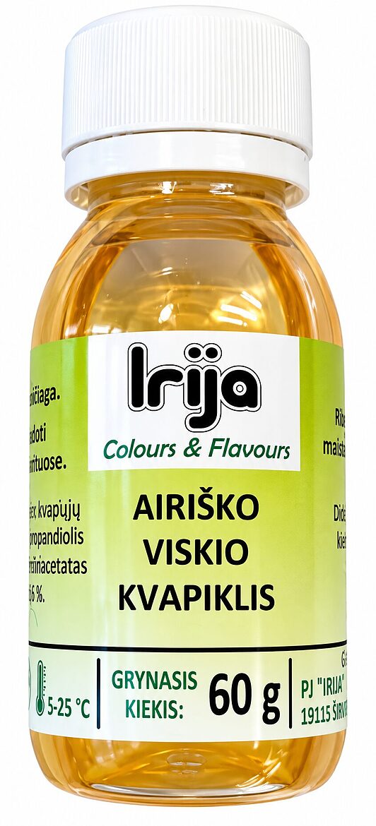 Airiško viskio B kvapioji medžiaga 60g.
