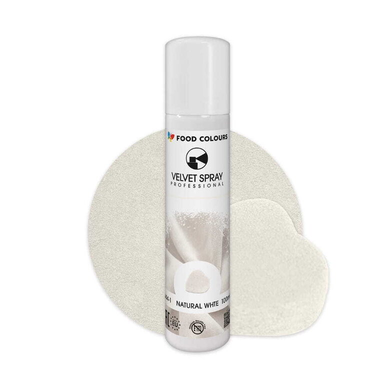 Natūrali baltos spalvos aerozolis Velvet Spray ( 100ml