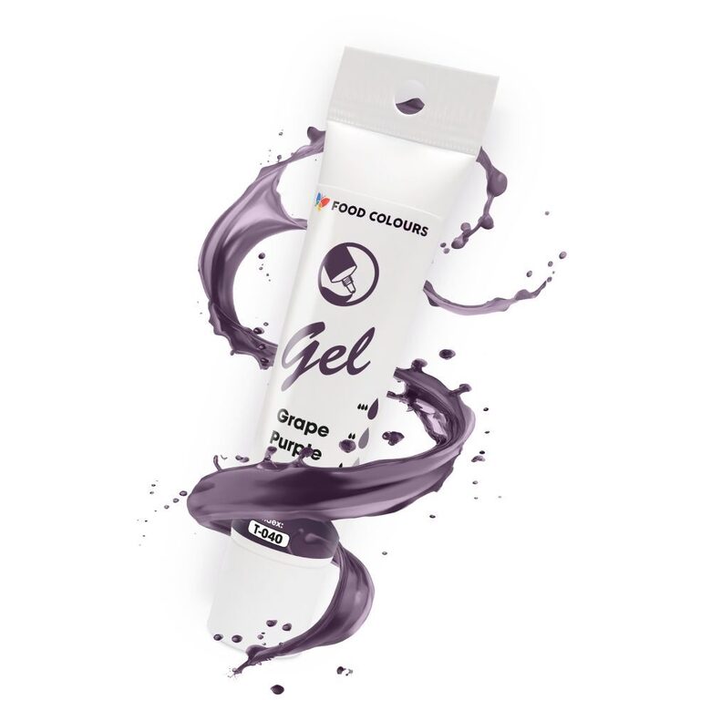 Vynuogių violetinė- spalvos geliniai dažai - Food Colours  30g
