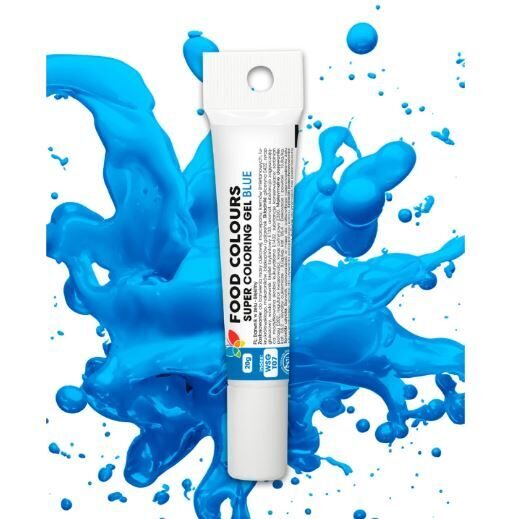 Maistiniai dažai - mėlyna spalva - Food colours 20 g.