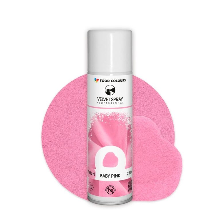 Šviesiai rožinis purškiamas velvetas - 250 ml.