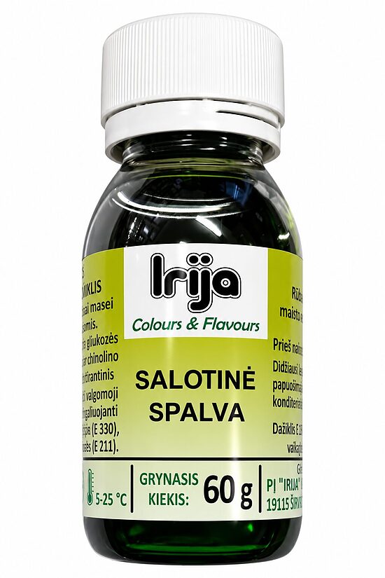 Salotinės spalvos maisto dažiklis šokoladui 60 g.