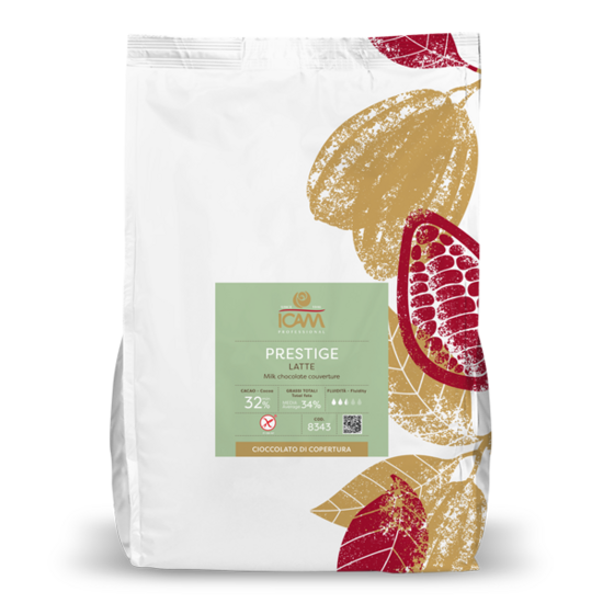 Pieniškas šokoladas Prestige 32% - 500g.