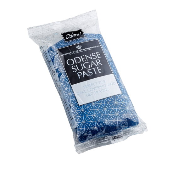 Mėlynos spalvos cukrinė masė "Odense" 250g