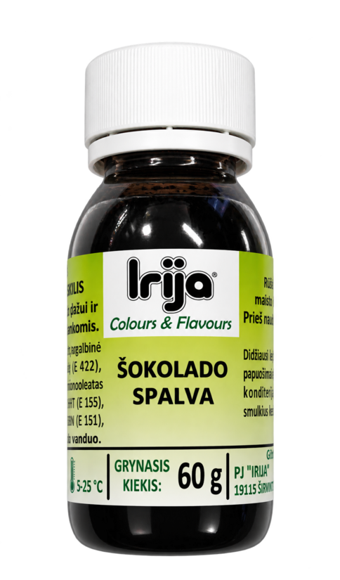 Šokolado spalvos maisto dažiklis 60 g.