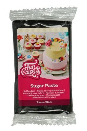 Juodos spalvos cukraus masė FC 250g.