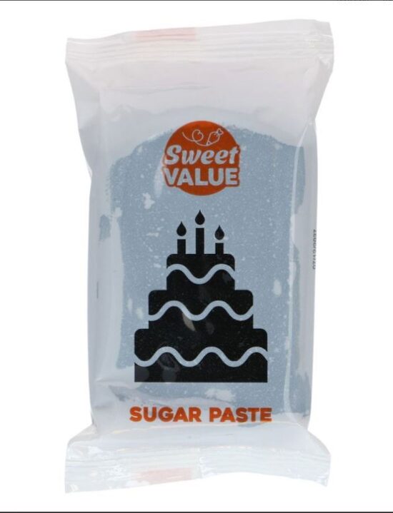Cukrinė masė Juoda (Black), 200 g – Sweet Value