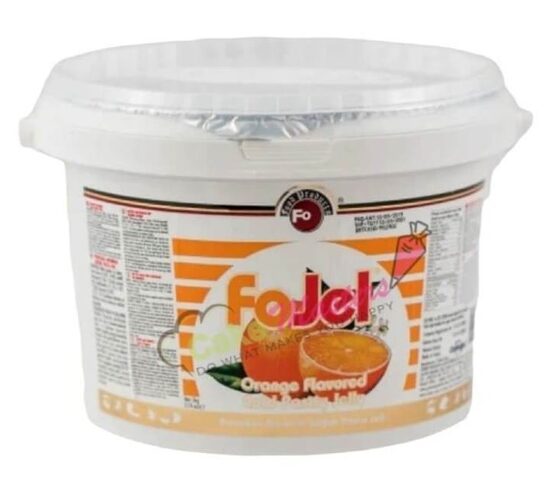 Apelsinų skonio šalto paruošimo želė 500g.