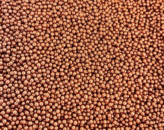 Cukriniai papuošimai - Metallic Copper 3mm  30g