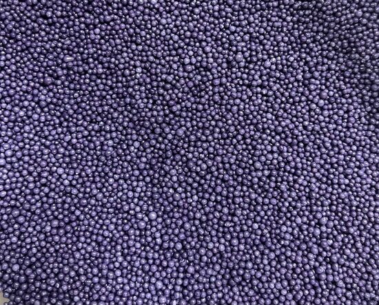 Cukriniai papuošimai -  Dark Purple pearls 2mm 30g.