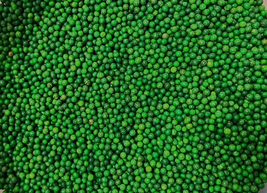 Cukriniai papuošimai - Green-green pearls  3mm  30g