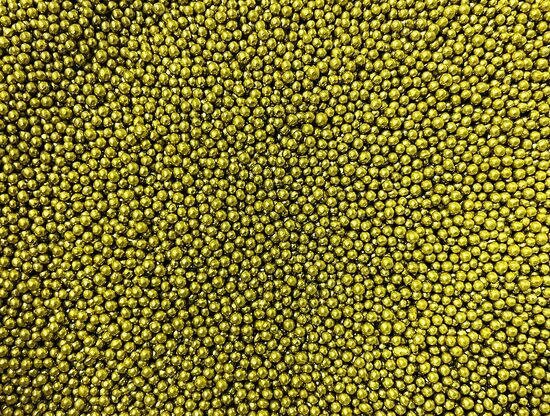 Cukriniai papuošimai -“ Metallic Gold ”, 2mm   30g