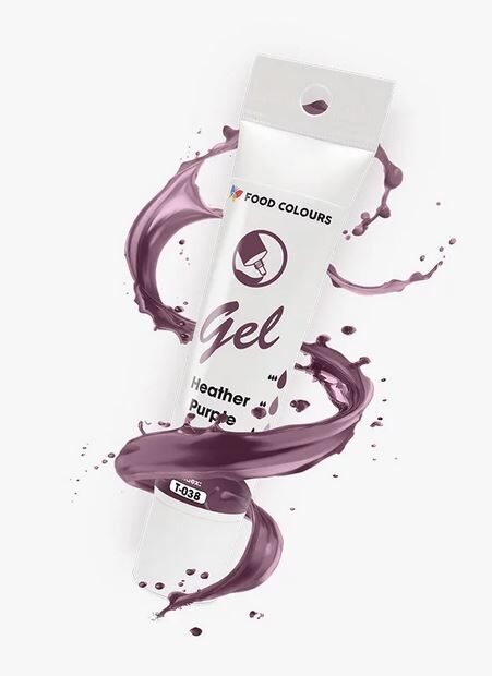 Viržių violetinės  -  spalvos geliniai dažai - Food Colours 30g