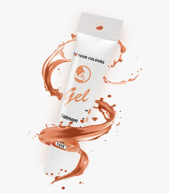  Lašišos spalvos geliniai dažai - Food Colours  30g