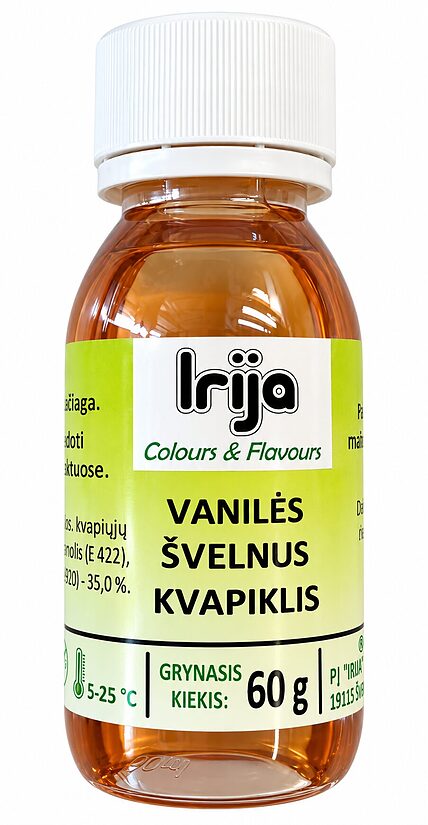 Vanilės švelni kvapioji medžiaga 60g.