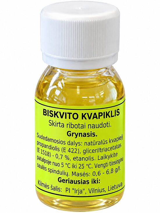 Biskvito kvapioji medžiaga 60g.