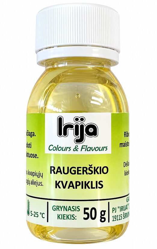 Raugerkšnio kvapioji medžiaga 60g.