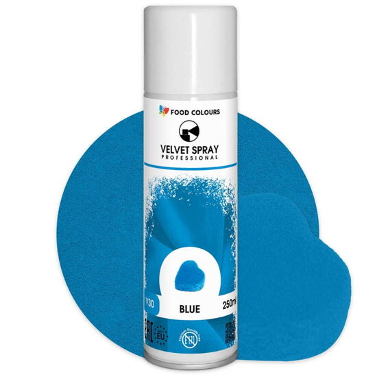 Mėlynas purškiamas velvetas ( BLUE )- 250 ml.
