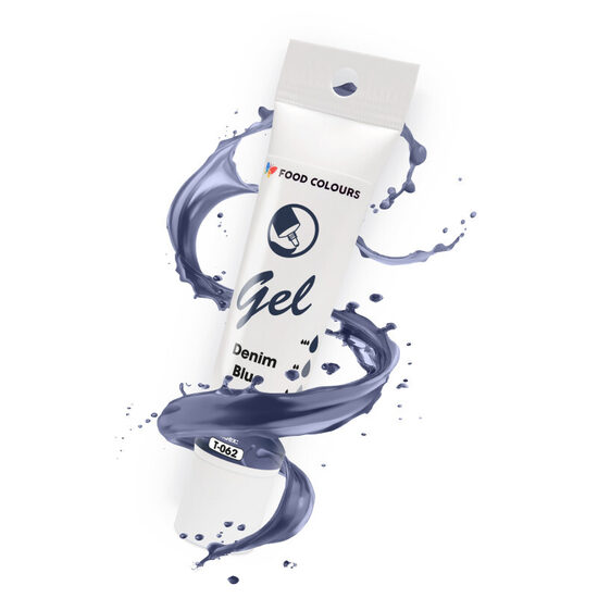 Tamsiai mėlynos -  spalvos geliniai dažai - Food Colours  30g