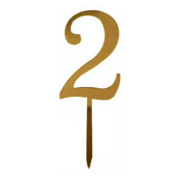 Plastikinis įsmeigiamas skaičius 2