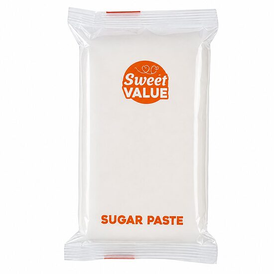 Cukrinė masė Balta (White), 200 g – Sweet Value