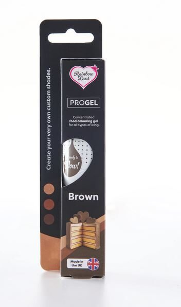 ProGel  ( Brown ) ruda spalva 25 g.