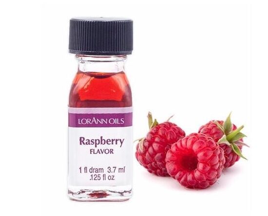 " NAUJIENA " LorAnn konditeriniai aliejai - Aviečių  ( Raspberry ) - 3.7ml