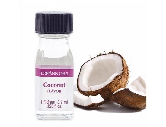 " NAUJIENA " LorAnn konditeriniai aliejai - Kokosų ( Coconut ) - 3.7ml