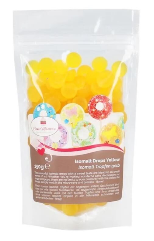 Izomaltas dekoravimui - Geltona 150g