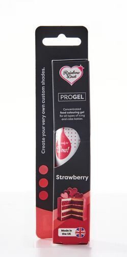 ProGel  ( Strawberry ) braškių spalva 25 g.
