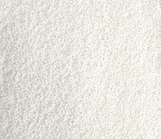 Cukriniai papuošimai -  White mini pearls  2mm  30g