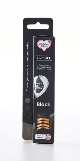 ProGel ( Black ) juoda spalva 25 g.