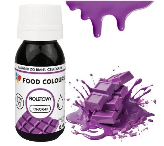  Dažai  šokoladui ( Violetinė ) 18 ml (  Food colour )