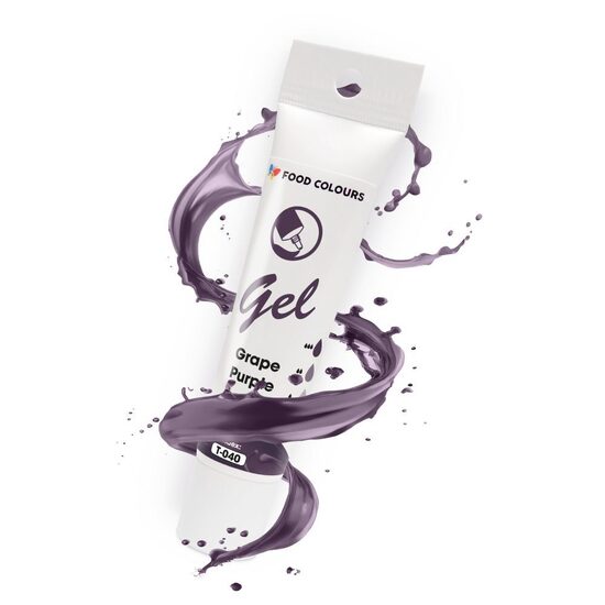 Vynuogių violetinė- spalvos geliniai dažai - Food Colours  30g