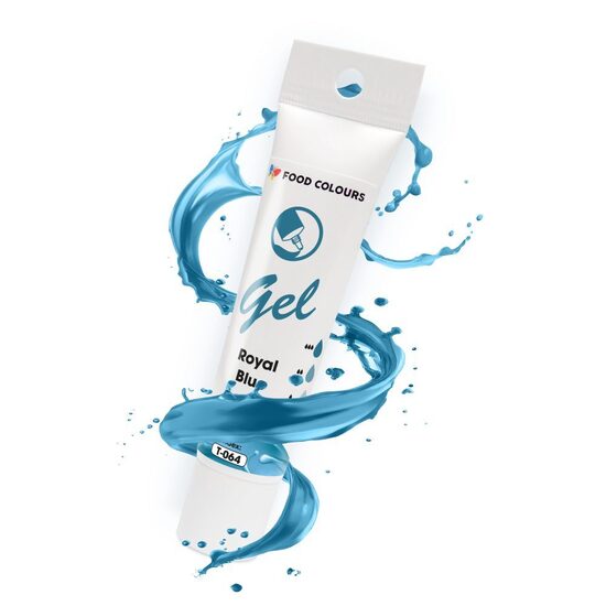 Karališkoji mėlyna - ( Royal Blue )  spalvos geliniai dažai - Food Colours  30g