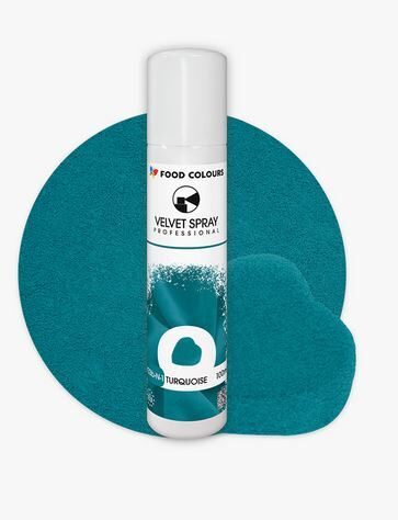 Turkio spalvos purškiamas velvetas - 100 ml.