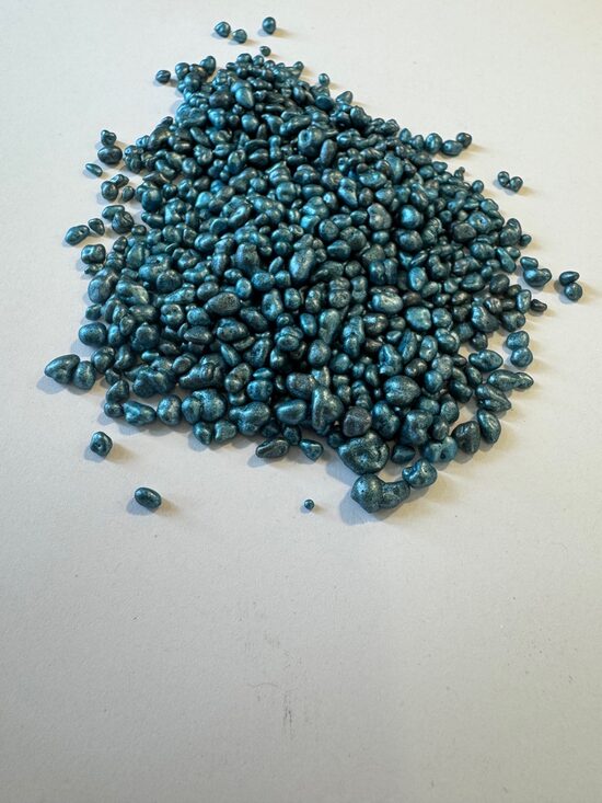 Minkšti cukriniai papuošimai - mėlyni 30g.