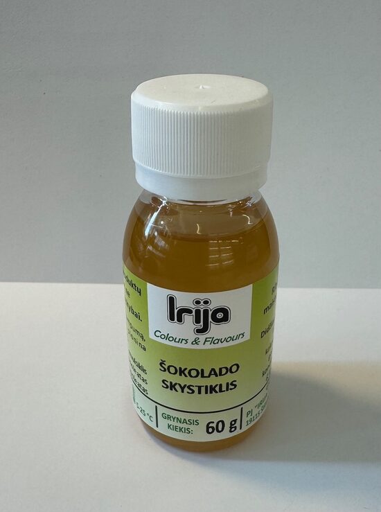 Šokolado skystiklis 60g.