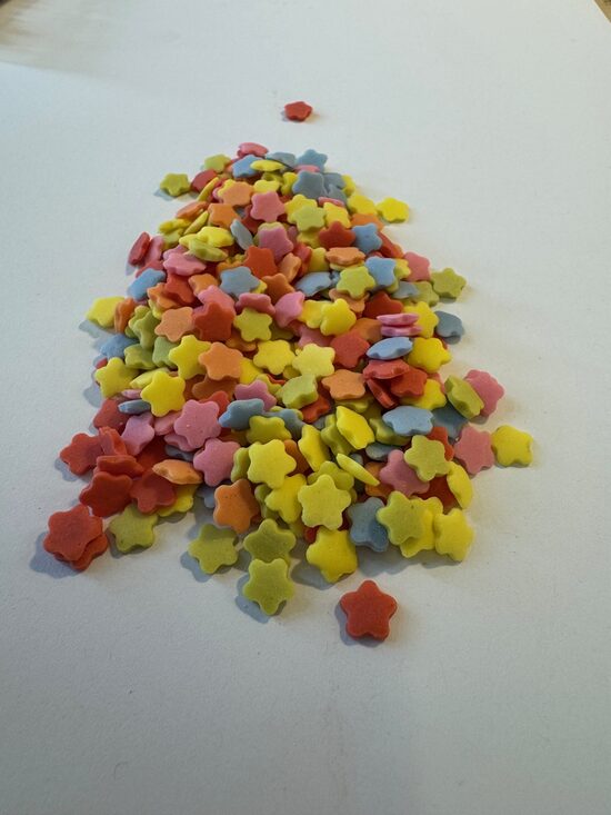 Cukriniai papuošimai - gėlytės 50g.