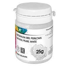 Baltos spalvos birūs maistiniai dažai ( White II ) 25g.