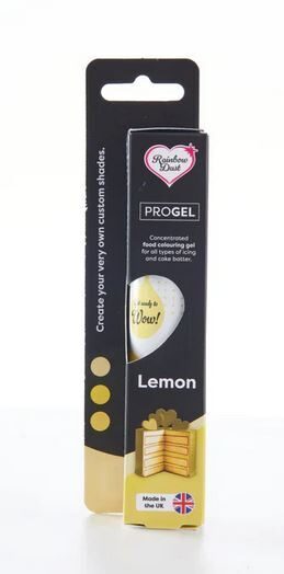 ProGel ( Lemon ) citrinų geltona spalva 25 g.