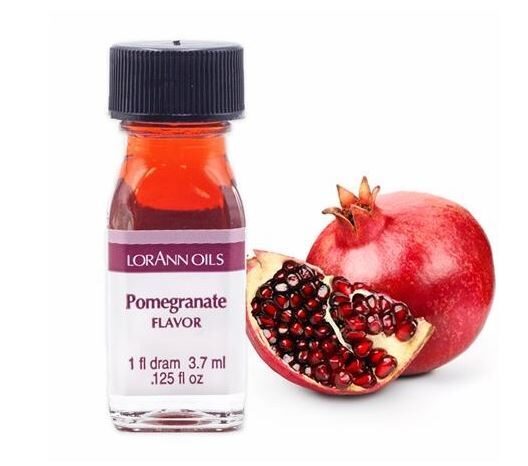 " NAUJIENA " LorAnn konditeriniai aliejai - Granatų ( Pomegranate ) - 3.7ml