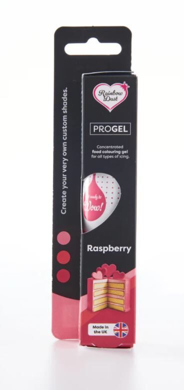 ProGel ( Raspberry ) aviečių spalva 25 g.