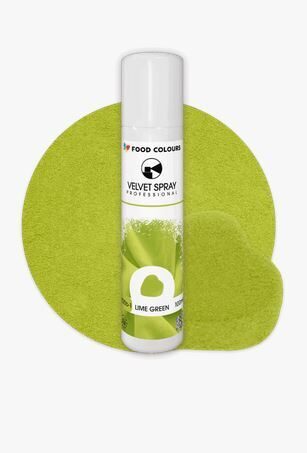 Laimo žalia  purškiamas velvetas ( Lime green ) - 100 ml.