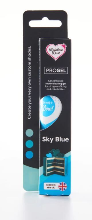 ProGel ( Sky blue ) dangaus mėlynumo spalva 25 g.